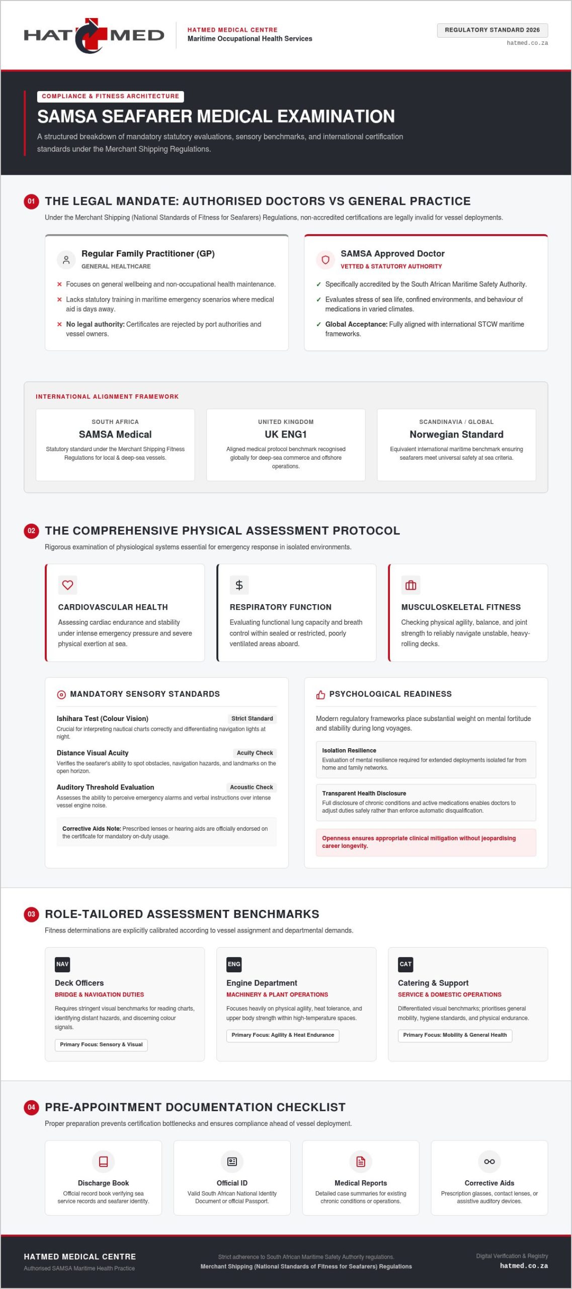 SAMSA Approved Doctor: The Essential Guide to Seafarer Medicals in 2026