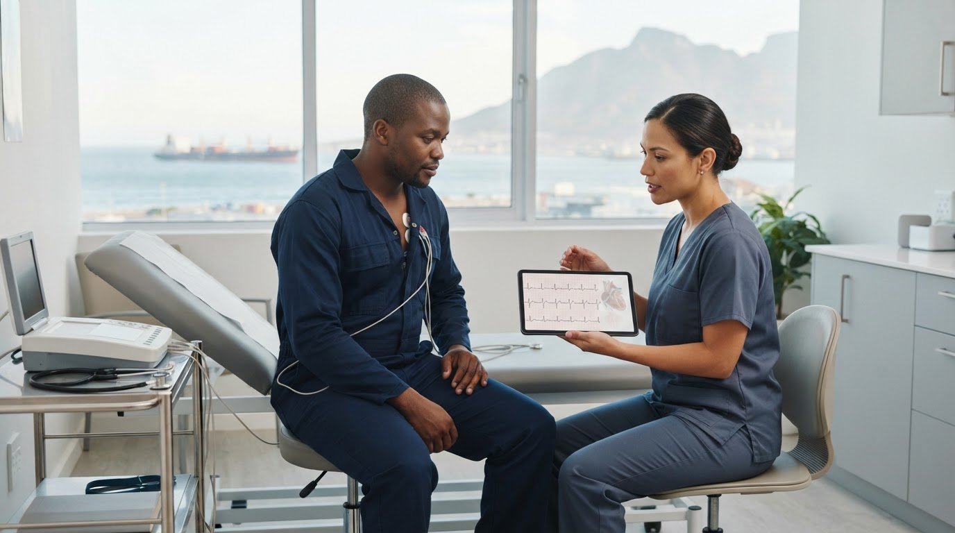 Seafarer Resting ECG Abnormal Findings: What Medical Review Means